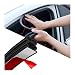Sandfren Car Door Seal Strip 2625ft Rubber Double Layer Self Adhesive Automotive Weather Stripping for Windows Hood Trunk Soundproofing Vehicle Sealing Strip Accessories Universal Fit - Image 2