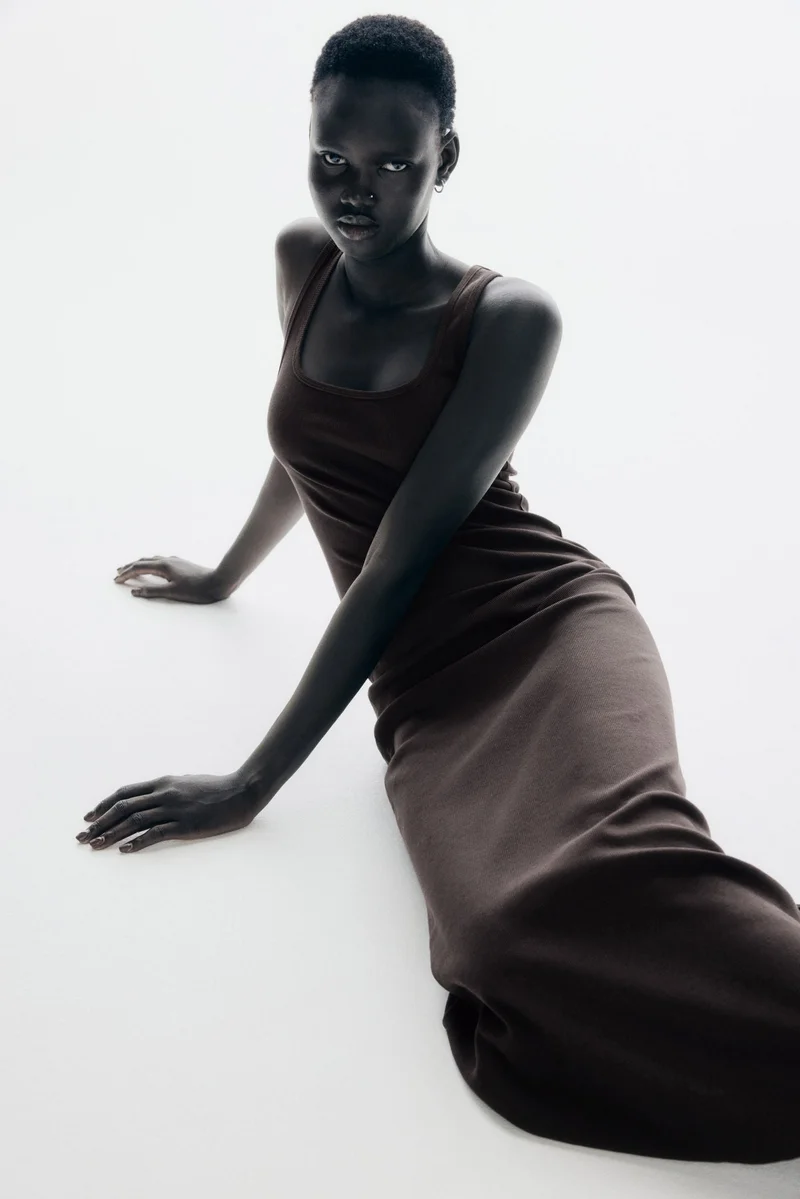 H&M Sleeveless maxi dress