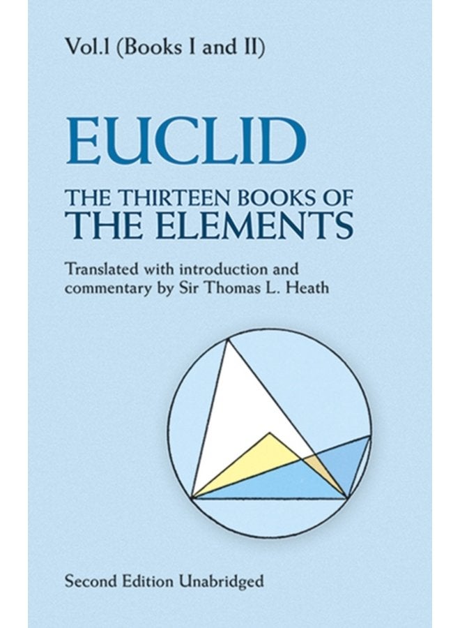 The Thirteen Books of the Elements Vol 1 - Paperback