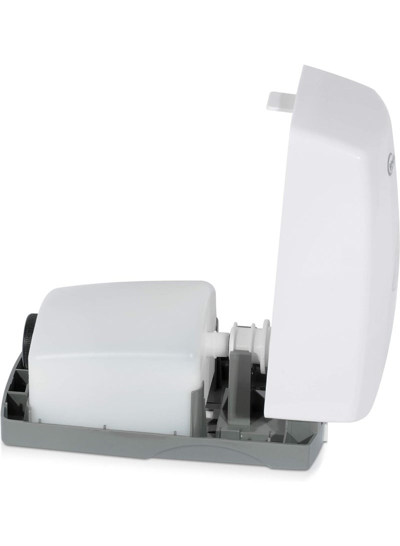 Swish Super Liquid Soap Dispenser 1000ml, Manual Hand Wash, Refillable Tank, White - Image 2