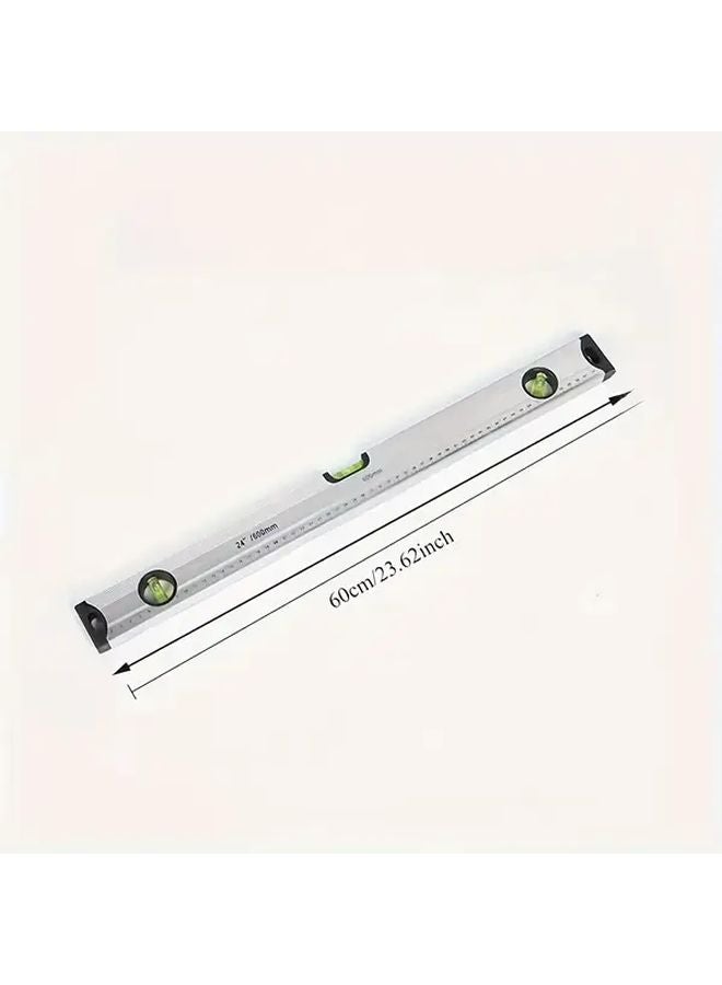 Magnetic Level Ruler 19 68inch Stainless Steel Aluminum Alloy Tip 45 90 Degree Angle - Image 3
