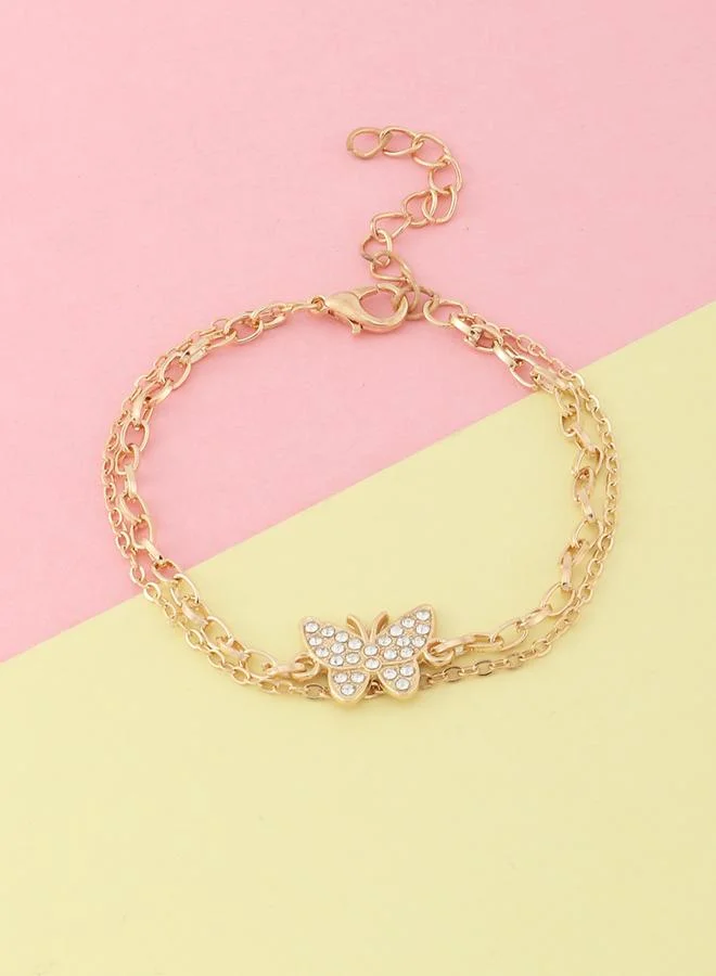 تايك تو خلخال بدلاية فراشة للأطفال