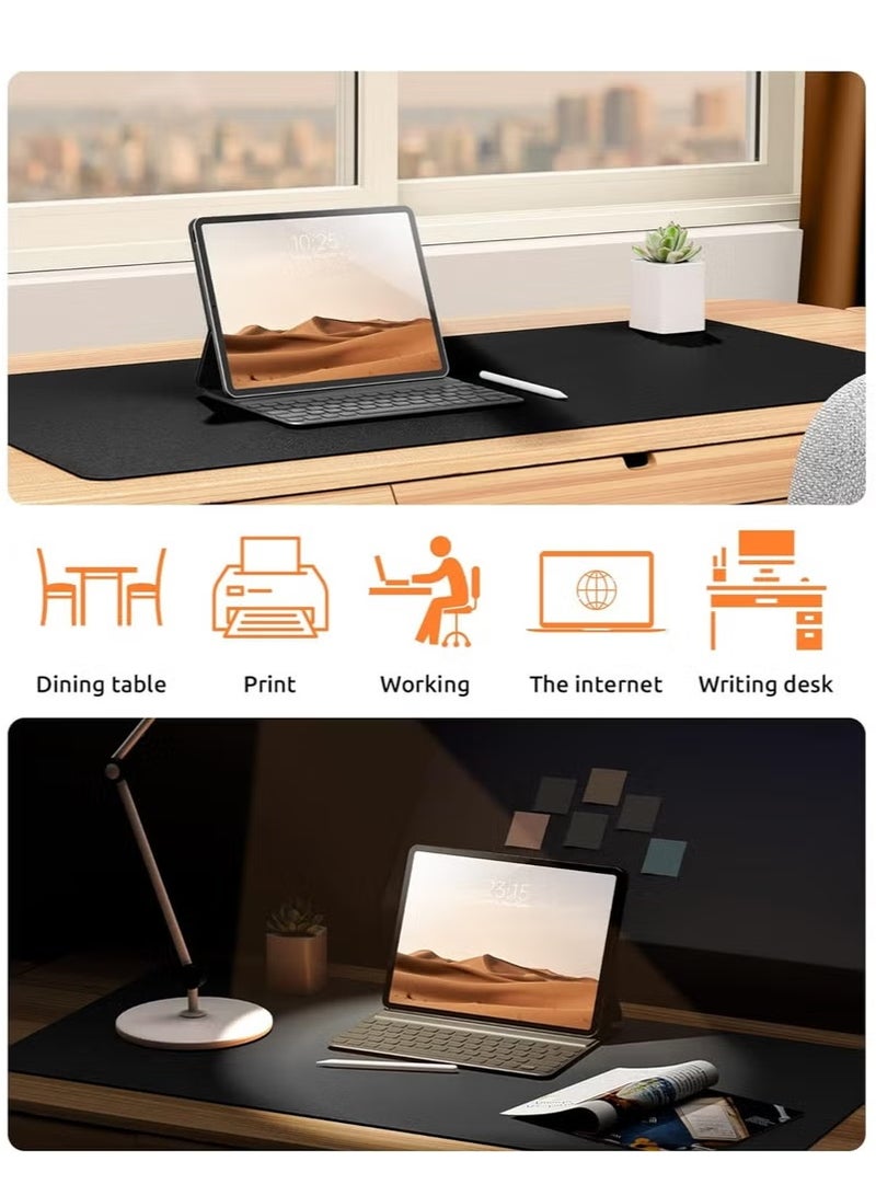 Large Gaming Mouse Pad, Non-slip Rubber Computer Desk Mat, Foldable Mousepad for Gaming Work, Heat Insulation Wear Resistance - Image 4