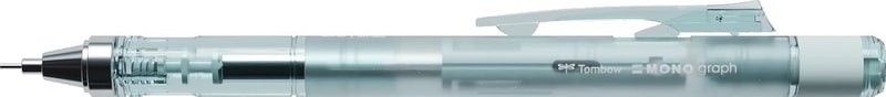Tombow Tombow Mechanicai Pencil Mono Graph Features Innovative ShakeMechanism MONO Eraser LIMITED EDITION Pastel Glass Color 05mm Blue - Image 2