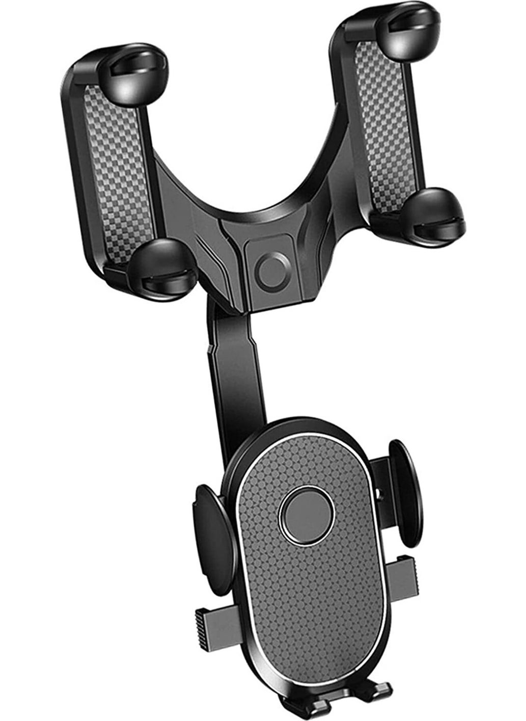PSGT In-Car Phone Holder 360 Degree Rotatable Horizontal Vertical Use Rearview Mirror Compatible High Quality  - Image 4