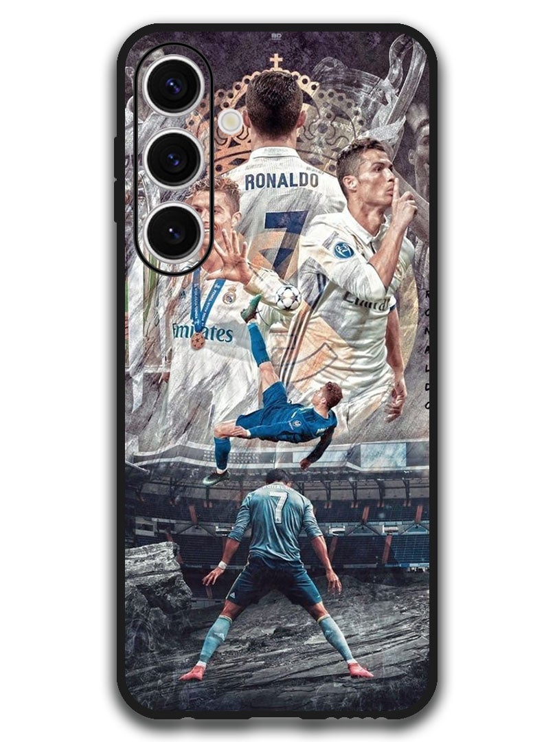 Theodor Protective Case Anti Scratch Shock Proof Bumper Cover For Samsung Galaxy S24 FE Ronaldo 1 - Image 1