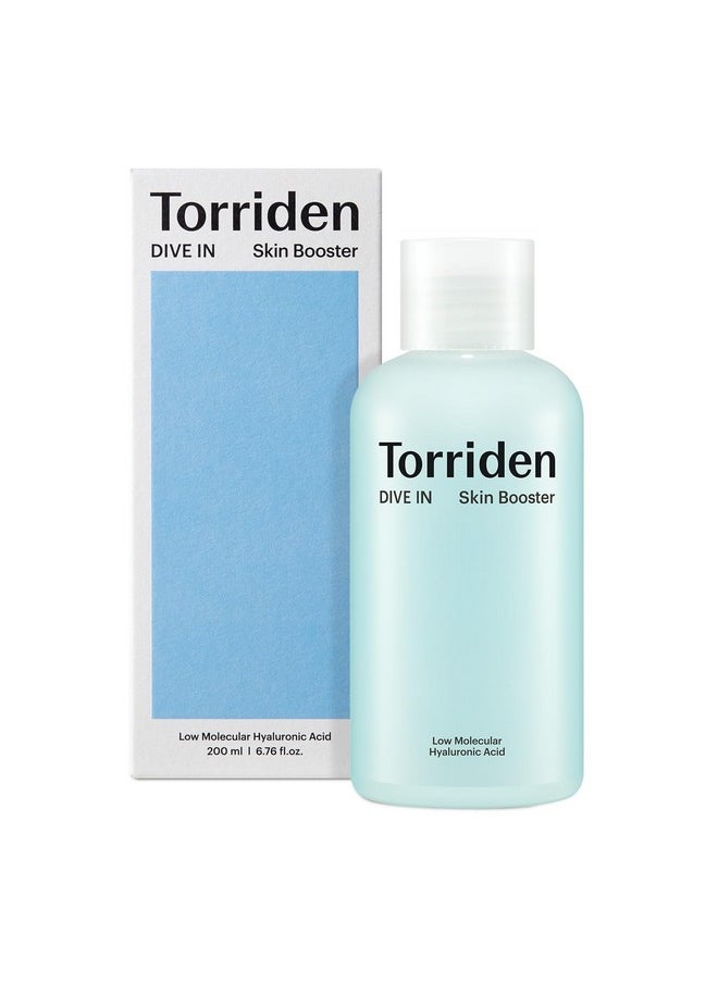 Torriden Torriden Dive-in Hyaluronic Acid Skin Hydrating Booster 6.76 fl oz | Deep Nourishing Facial Moisturizing Toner for Dry, Sensitive Skin | Hyaluronic Acid, Panthenol, Ceramide  - Image 1