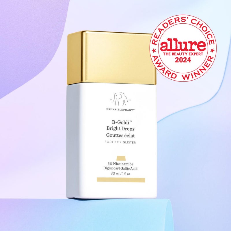 Drunk Elephant B-Goldi Bright Drops - 30 ml/1 fl oz - Illuminating Color Serum Drops - Clean Clinical Skincare - Cruelty-Free - Dermatologist-Tested - Free of Essential Oils, Silicones, and Fragrance - Image 2