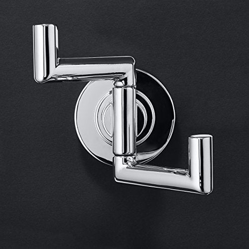 Speakman SA-1008 Neo Double Robe Hook, Polished Chrome - Image 2
