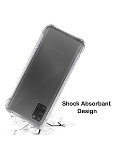 Raxoom Samsung Galaxy A31 Case Cover Protective Shock Absorption Bumper soft Transparent Case (Clear)  - Image 2