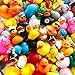 Intever Assorted Rubber Duckies for Kids and Toddlers Cute Duck Bath Tub Pool Toys in Multiple Characters Fun Carnival Bath Birthday Gifts Baby Showers Classroom Incentives and Summer Beach 2 10Pack - Image 2