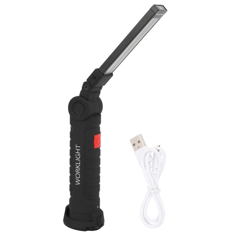 Rechargeable COB LED Work Light with Magnet Hook Foldable 360 Rotation 10 Hours Camping - Image 2