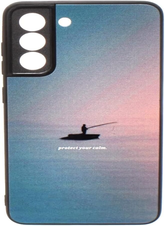 Boter. Plastic 3D Shockproof Back Case Designed With Raised Edge To Protect Camera lens Calm Atmosphere Printed Suitable For Samsung Galaxy A21 FE - Multi Color
