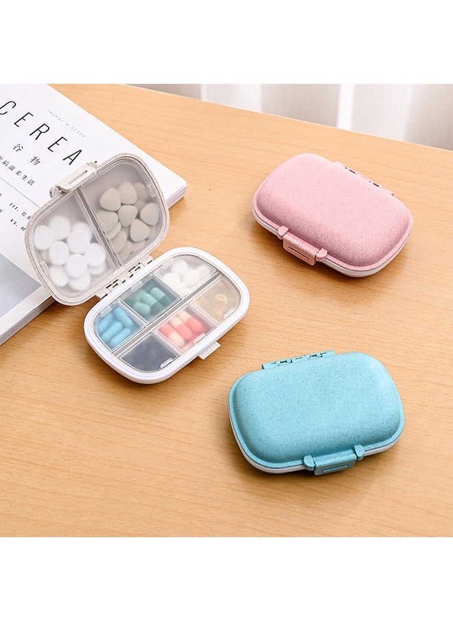 Generic Portable 8 Compartment Sealed Pill Box Weekly Pill Organiser  - Image 5