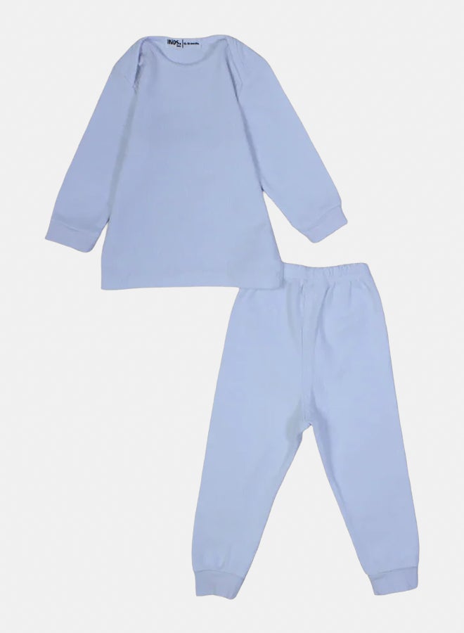 اوركيدز طقم دفايه بأكمام طويلة للأطفال الرضع – أبيض - Image 1