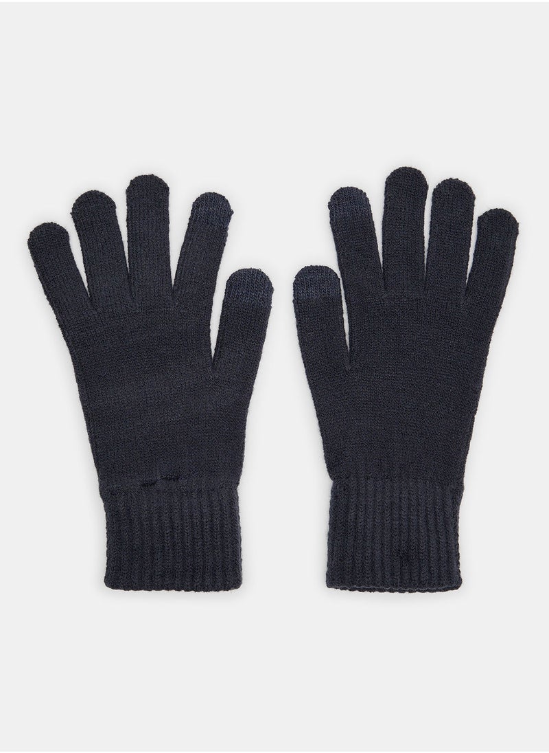 Only & Sons - Basic Acrylic Knit Gloves - Image 1