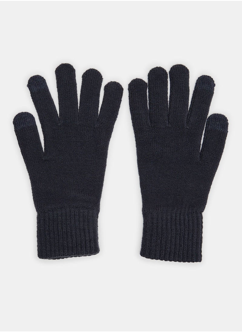 Only & Sons - Basic Acrylic Knit Gloves - Image 1