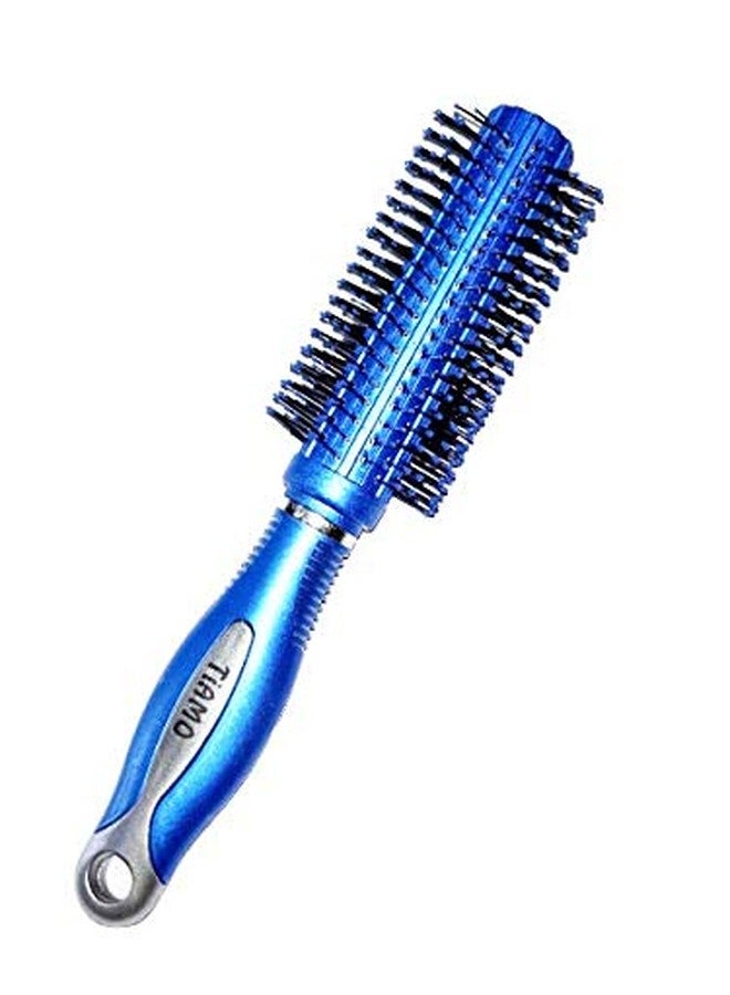 Tiamo Plastic Blue Hairbrush for daily use - Image 1