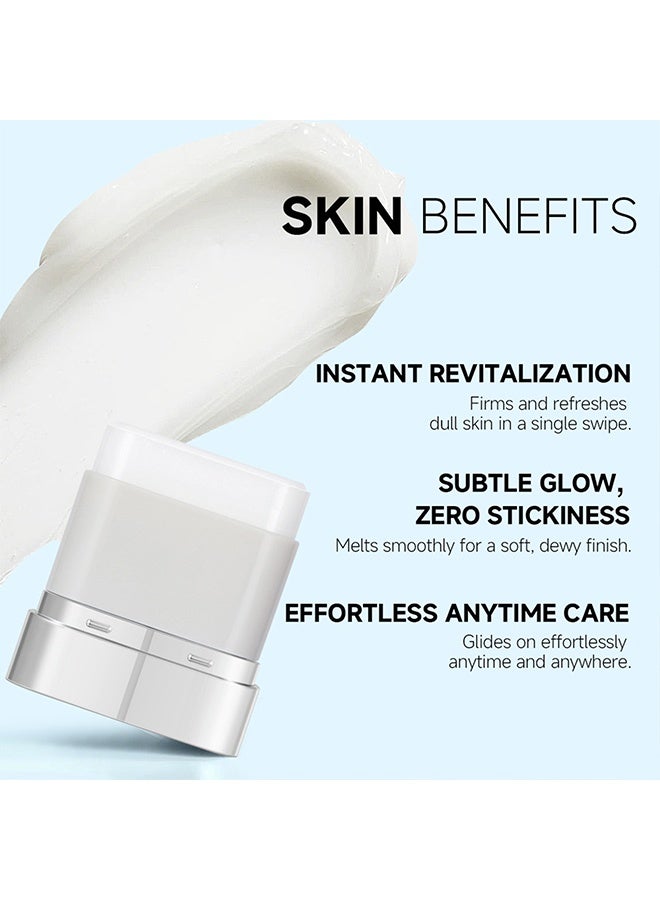 BARUBT PDRN Essence Stick Balm, PDRN Collagen Multi Wrinkle Stick, All-in-One Eye & Neck Treatment, Glow Makeup Base & Face Treatment Balm, Plumping, Fine Lines (0.33 oz.) - Image 4