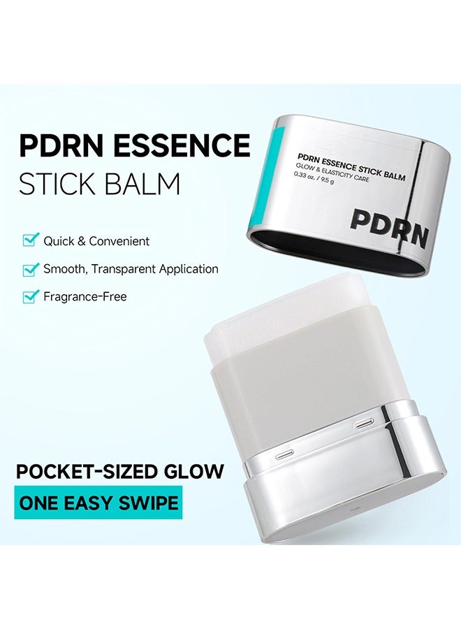 BARUBT PDRN Essence Stick Balm, PDRN Collagen Multi Wrinkle Stick, All-in-One Eye & Neck Treatment, Glow Makeup Base & Face Treatment Balm, Plumping, Fine Lines (0.33 oz.) - Image 3