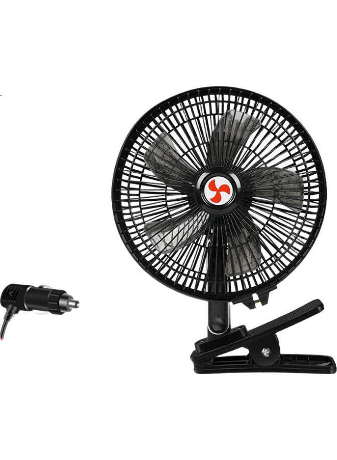 DiGallen Digalun Car Fan, 24V, Specially Designed For Large Trucks, High-Power, Oscillating, In-Car Cooling, For Trucks And Forklifts, Portable Electric Fan - Image 1