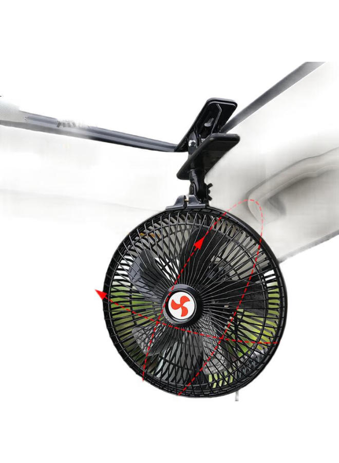 DiGallen Digalun Car Fan, 24V, Specially Designed For Large Trucks, High-Power, Oscillating, In-Car Cooling, For Trucks And Forklifts, Portable Electric Fan - Image 3