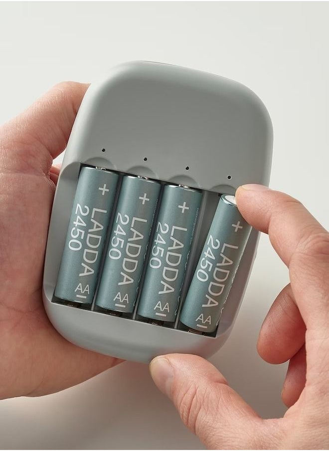 Ladda - Rechargeable Battery AA 1.2V 2450 MAh 4 Pieces - Image 1
