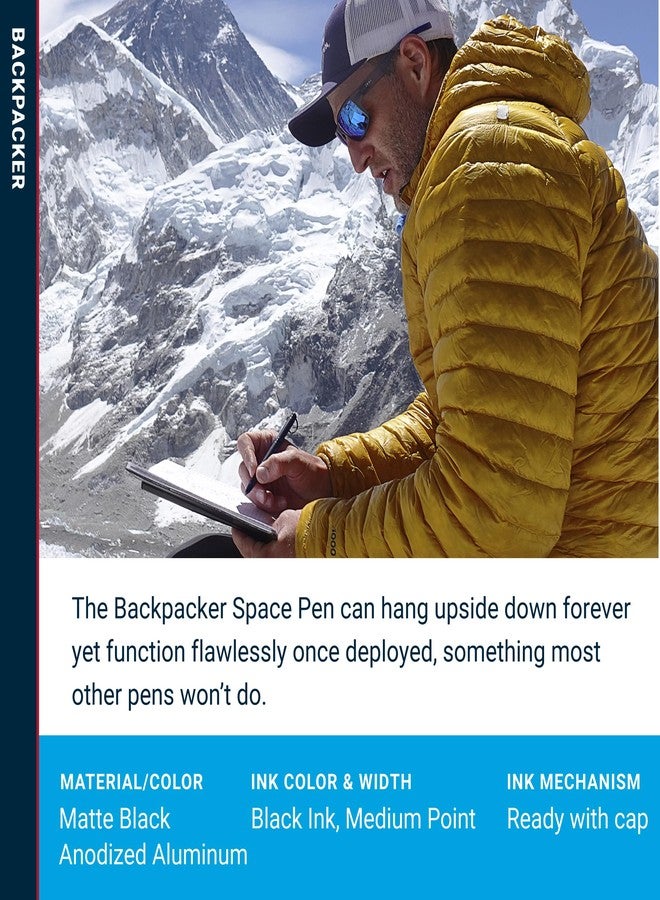 فيشر قلم فيشر سبيس بن باكباكر سبيس بن، قلم حبر جاف، حبر أسود، علبة هدايا - Image 3