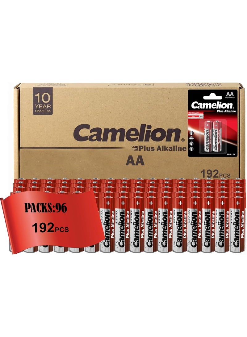 Camelion Camelion LR 6 AA Mignon Plus Alkaline Battery (Pack of 2) 96 Packs - Image 1