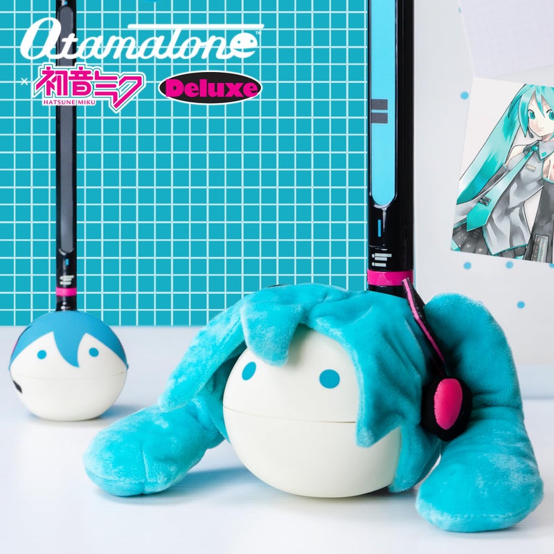 Otamatone أوتاماتون ديلوكس [إصدار هاتسوني ميكو] آلة موسيقية إلكترونية سنثسايزر محمولة من اليابان مايووا دينكي [تشمل شعر مستعار قابل للإزالة] - Image 2