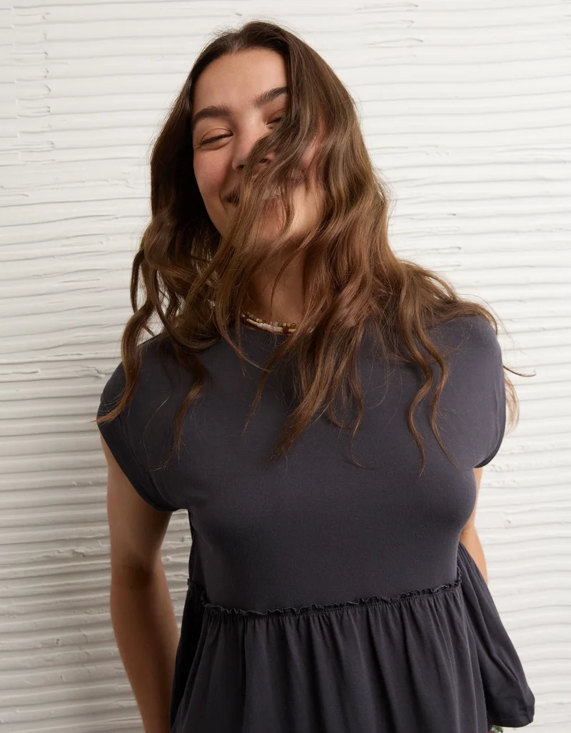 American Eagle  AE Soft & Sexy Swing T-Shirt for Women | Best Price UAE