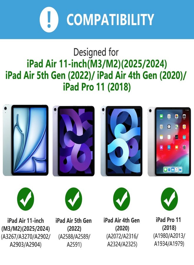 TQQ iPad Air 5th Generation Case with Keyboard - iPad Air Keyboard Case 10.9 inch, Detachable Keyboard Smart Case for iPad Air 5th Generation 2022/4th Generation 2020 (Blue) - Image 2