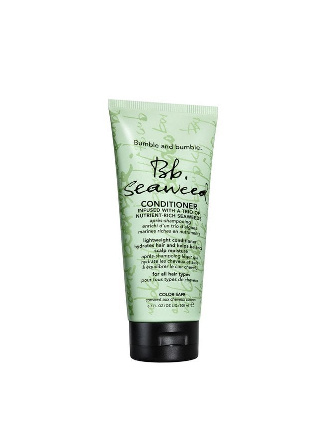 Bumble and bumble Seaweed Hydrating Conditioner | For Fine-to-Medium Hair or Daily Washer | Anti Frizz, Color Safe + Detangler | Standard Size, 6.7 Fl Oz - Image 1