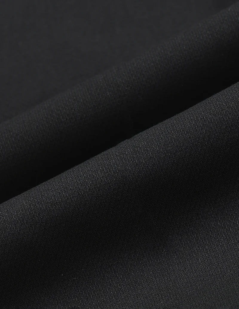 Arrow Black Hudson Tailored Fit Super Black Trousers for Men | Best Price UAE