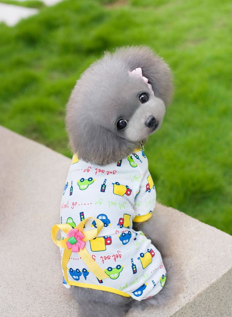 Loquat Casual dog T-shirt Yellow - Image 3