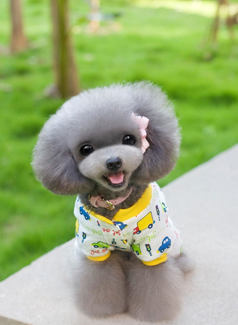 Loquat Casual dog T-shirt Yellow - Image 1