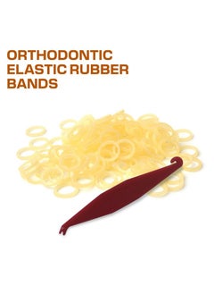 100 Pcs Natural Orthodontic Elastic Dental Rubber Bands For Braces 4.5 Ounce Heavy Dreadlocks Hair Braids Include Braces Rubber Band Tool 316 Inch - pzsku/Z874A949AFB38EA92E2BFZ/45/_/1707974470/548096d9-db43-40a1-9bc4-e8b77085bc0f