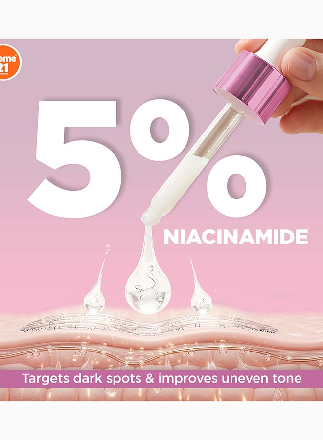 Creme 21 XTRA Bright Face Serum | With 5% Niacinamide, Vitamin E & Vitamin B5 | Brightens & Targets Dark Spots, Hyperpigmentation & Uneven Skin Tone | For All Skin Types | Born in Germany - Image 3
