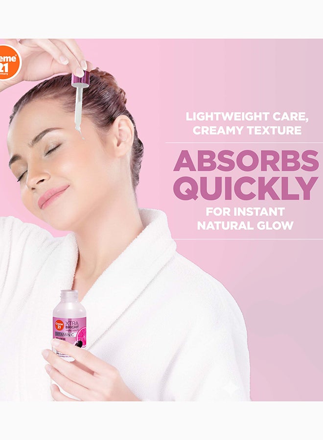 Creme 21 XTRA Bright Face Serum | With 5% Niacinamide, Vitamin E & Vitamin B5 | Brightens & Targets Dark Spots, Hyperpigmentation & Uneven Skin Tone | For All Skin Types | Born in Germany - Image 4