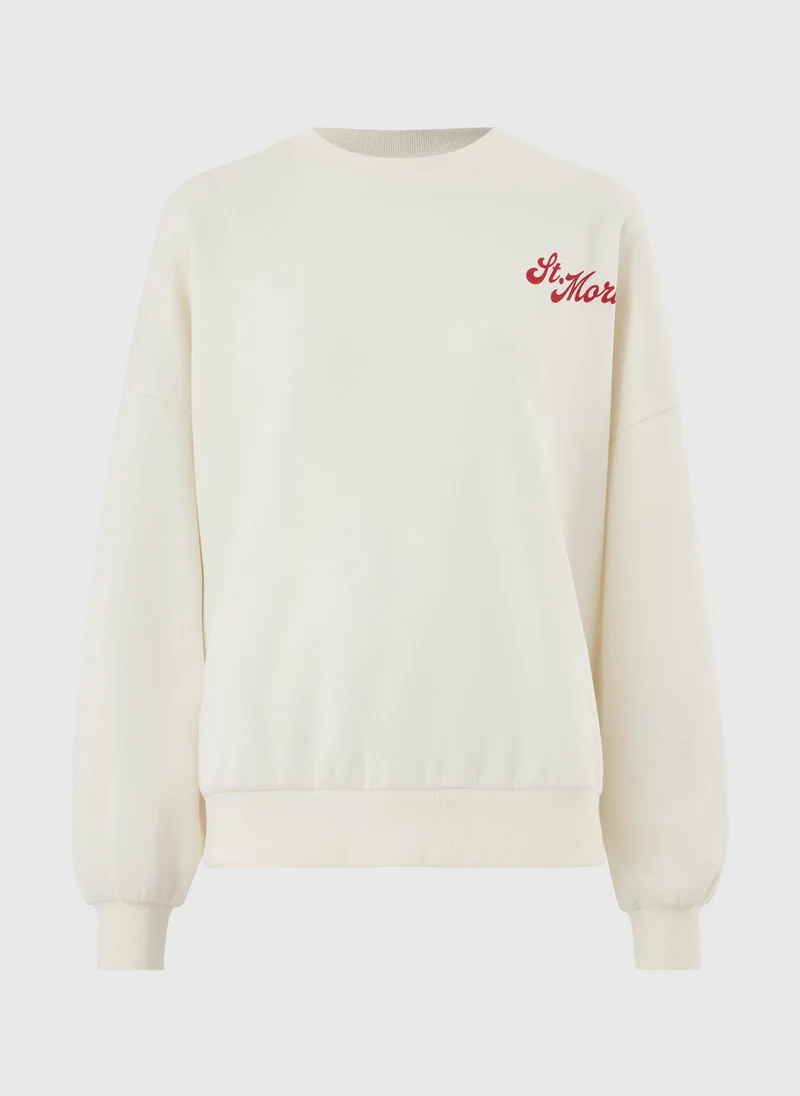 ماتلان Cream St Moritz Sweatshirt