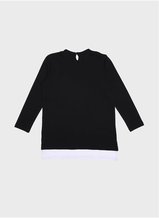 LC WAIKIKI Ruffle Collar Straight Long Sleeve Women's Tunic  - Image 4