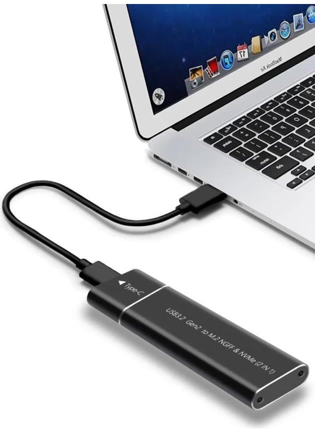 PrimeX Plus - Primex PX-M2002 M2 Sata Box, M2 Nvme SSD Box - Image 1