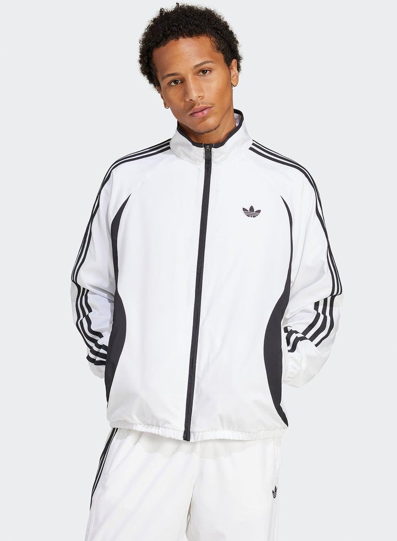 adidas Originals TEAMGEIST TT White Originals Men TRACK TOPS - Image 1