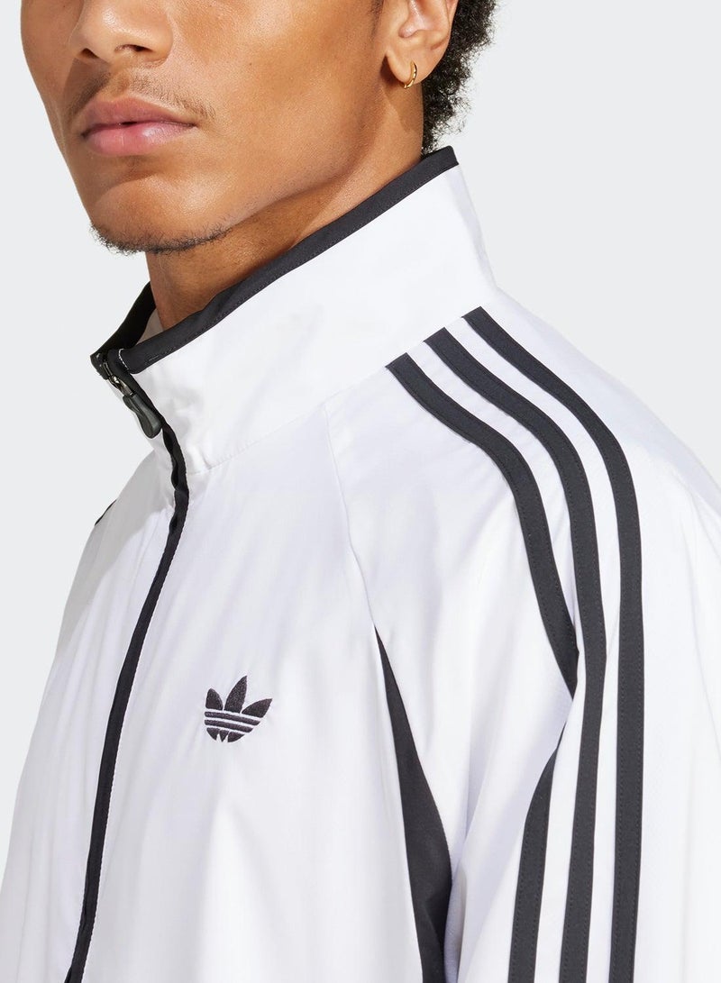 adidas Originals TEAMGEIST TT White Originals Men TRACK TOPS - Image 3