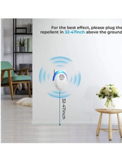KASTWAVE Ultrasonic Pest Repeller, Indoor Anti Insect, Plug in Pest Control, Electronic Moths Repellent, Against Fleas, Rats, Mouse, Ants, Bed Bugs, Cockroaches, Flies, Mosquito, 4 Pack  - Image 5
