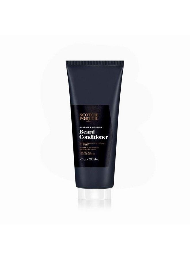 scotch porter Hydrate & Nourish Beard Conditioner For Men | Moisturizes Softens & Reduces Frizz | Formulated With Nontoxic Ingredients Free Of Parabens Sulfates & Silicones | Vegan | 7.1Oz Bottle  - Image 1