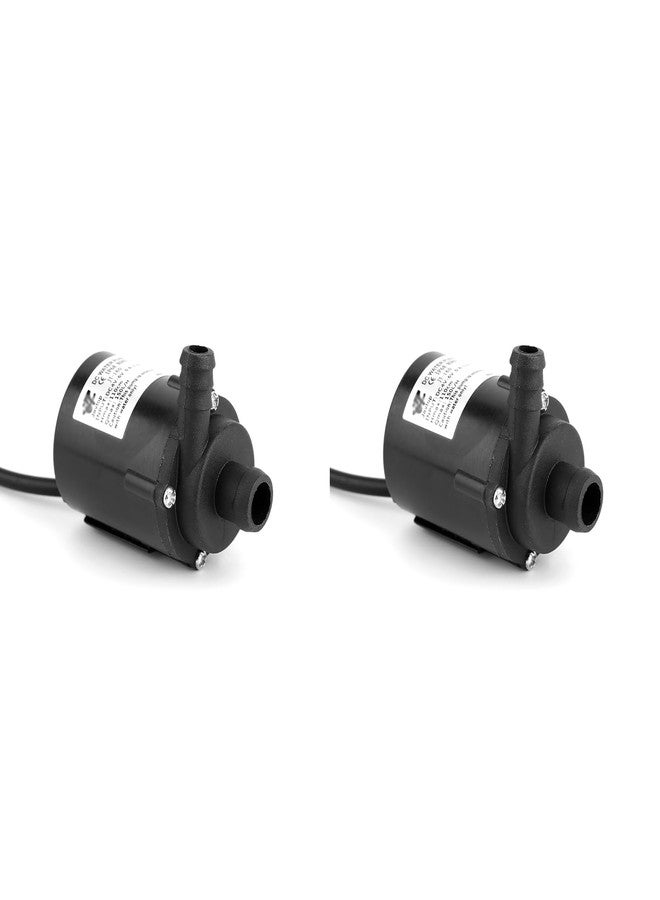 والفرونت مضختان صغيرتان لتبريد المياه تعملان بمنفذ USB، بدون فرشاة، غاطستان، بجهد 6 فولت تيار مستمر، 0.6-1.8 واط، 150 لتر/ساعة (قطعتان) - Image 1