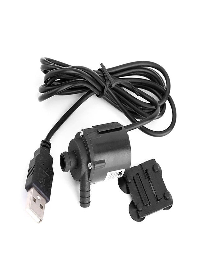 والفرونت مضختان صغيرتان لتبريد المياه تعملان بمنفذ USB، بدون فرشاة، غاطستان، بجهد 6 فولت تيار مستمر، 0.6-1.8 واط، 150 لتر/ساعة (قطعتان) - Image 5