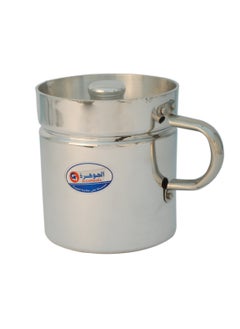 El Gawhara Milk pot size 14 stainless handle Aluminum  El Gawhara 