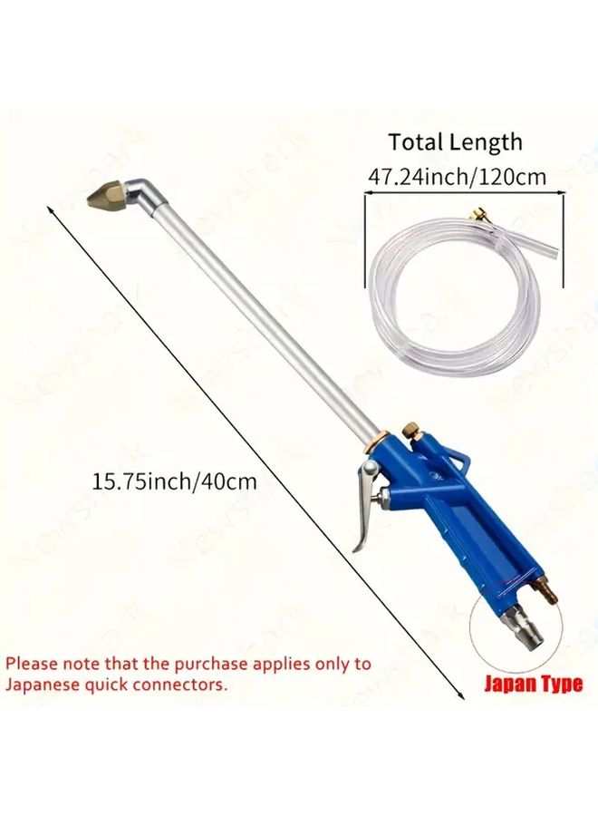 Pneumatic Engine Water Gun High Pressure Car Cleaning Tool Metal Handle Resin Head For Car Lubrication And Wash 1pc - Image 3